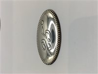 Medaglia Blasone in metallo argentato in Metallo BOR BLASONE 25 Soma Gioielli METALLO